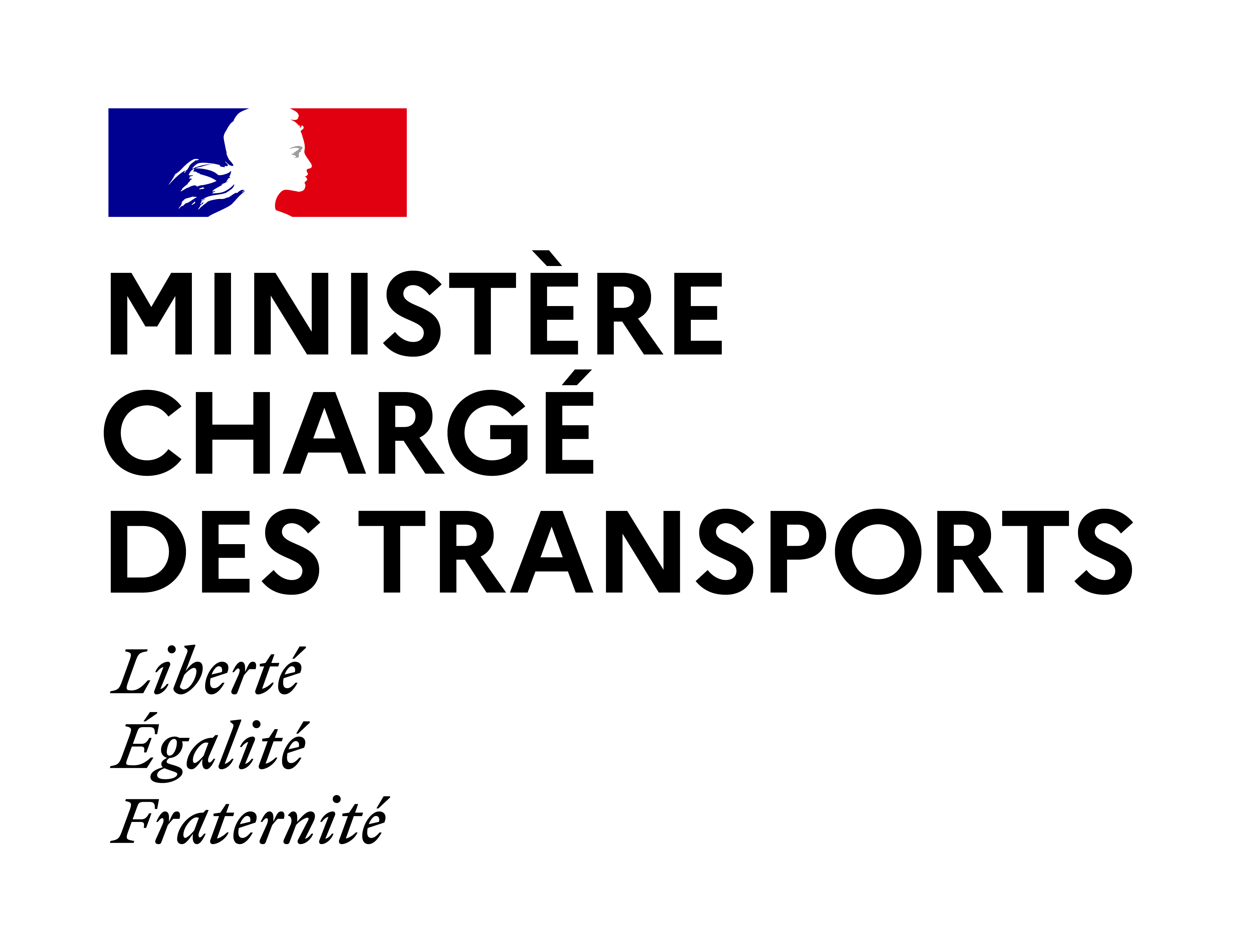 Logo officiel du Ministère chargé des Transports